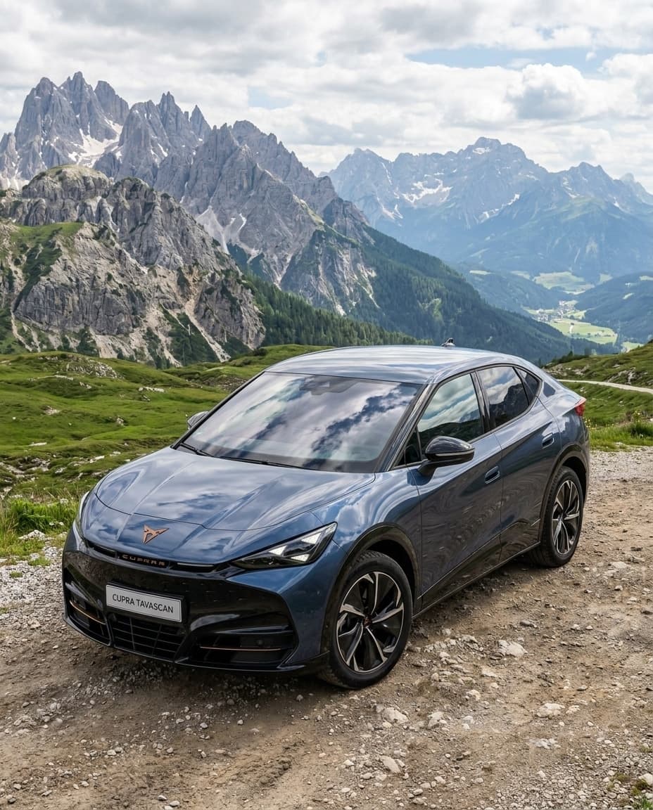 Cupra Tavascan, Alpenpass